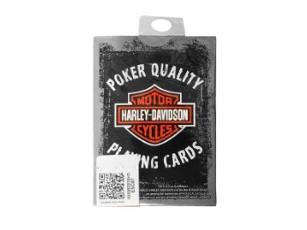 Harley Davidson Bar & Shield Spielkarten