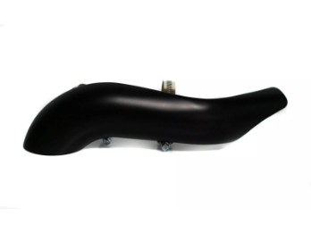 EXH SHIELD ASY, FRT PIPE/BLACK