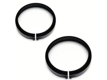 BLACK PASSING LAMP TRIM RINGS
