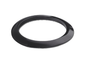 TRIM RING,BLK,W/TAPE