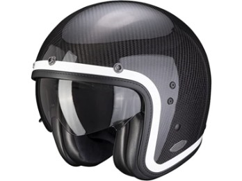 Scorpion EXO Men's Exo-belfast Carbon Lofty Helm, silber