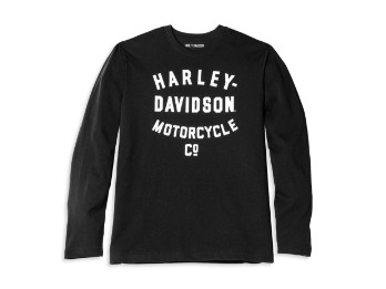 Racer Font Motorcycle Co. Long Sleeve