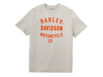 Herren T-Shirt aus Baumwolle - Racer Motorcycles Logo Tee Shirt Kurzarm Oberteil für Männer Rippstrick