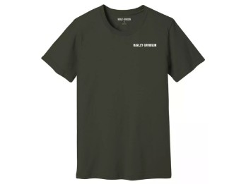 T-Shirt Oil Can grün