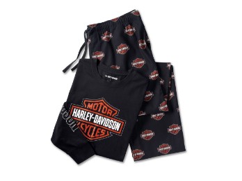 Herren Schlafanzug Set