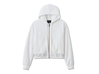 Women's Harley-Davidson Cropped Full Zip Hoodie