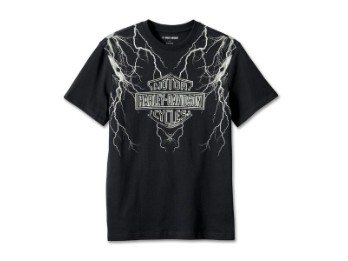 Bar & Shield Blitz T-Shirt, schwarz