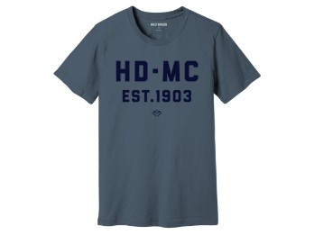 HD-MC T-Shirt für Herren - Dust Blue