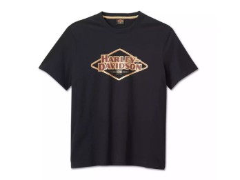 T-Shirt 120th Anniversary, schwarz