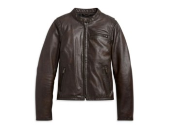 Damen Lederjacke Classic