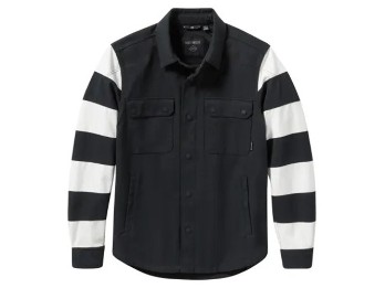 SHIRT JACKET-WOV,OPERATIVE,ARM