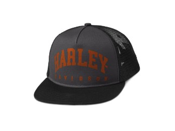 Arched Harley Trucker Cap