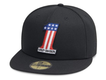 Baseball Cap #1 Logo 59FIFTY® schwarz