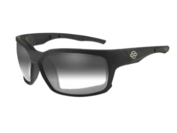 COGS-Sonnenbrille, leicht verstellbare rauchfarbene Gläser/schwarze Fassungen