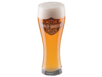Bier Glas Weizenglas mit Bar & Shield B&S Logo