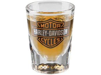 Harley-Davidson Core Bar & Shield Shot-Glas, 7 ml, transparent