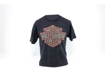 Harley Davidson Concrete Brand Dealer Shirt, schwarz