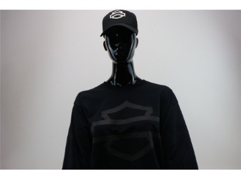Kiel Dealer Shirt LS Open B&S on Black