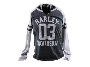 Harley-Davidson Damen Collegiate Dealer Shirt