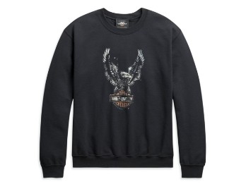 Herren Sweatshirt Sweater Patina Eagle