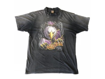 Original Vintage Shirt, Born Wild, Eagle, 1992