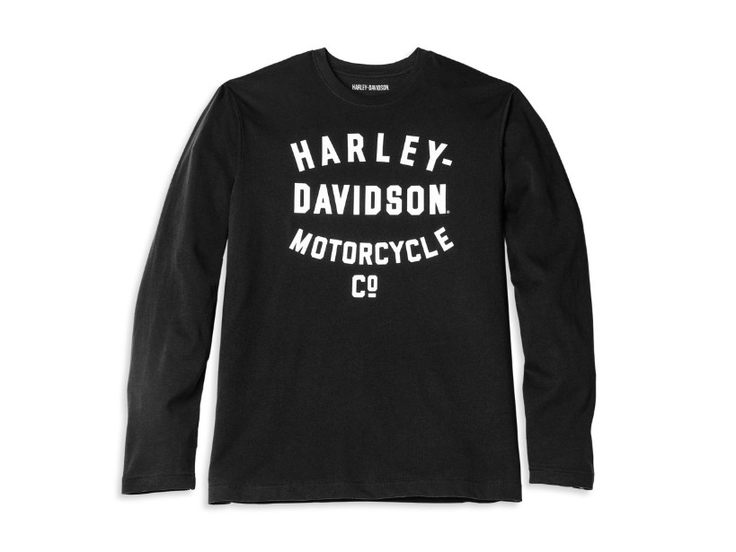 Racer Font Motorcycle Co. Long Sleeve