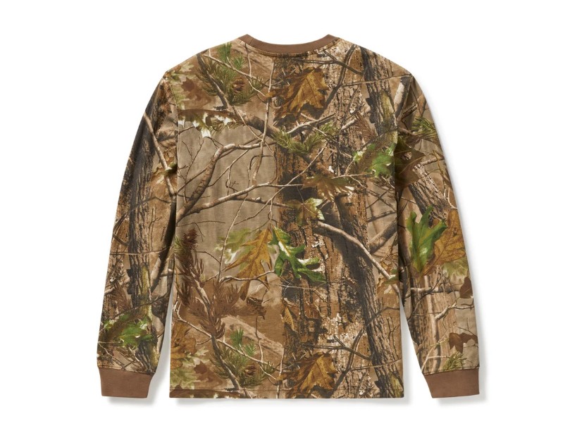 Männer Realtree T-Shirt Longsleeve Back