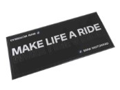 Motorradteppich "Make Life a Ride" 250x105 cm