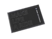 Motorradteppich "Make Life a Ride" 75x50cm