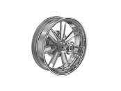 Schmiederad hinten 5,5x18 Chrom