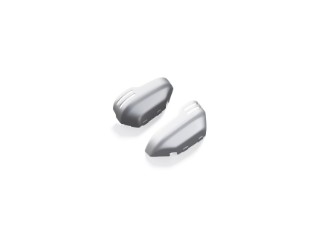 BMW Motorrad Satz Aluminium Windschild niedrig silber