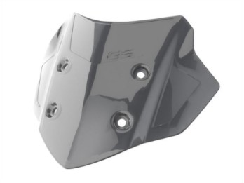 Windschild Sport schwarz