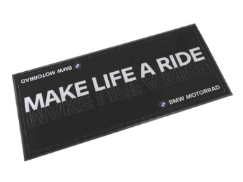 Motorradteppich "Make Life a Ride" 250x105 cm