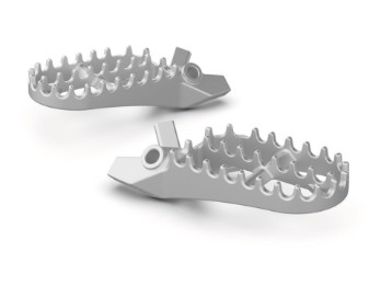 Satz Endurofußrasten