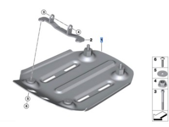 Montagematerial Motorschutz