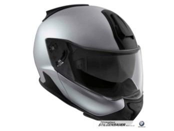 Helm 7 Carbon, silber