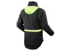 LS2 X-RAIN JACKET BLACK HI-VI YELLOW-back