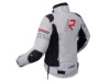 Rukka Armatou-r Motorradjacke Damen grau-rot back