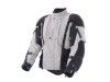 Stadler Treasure Pro Motorradjacke Damen silbergrau schwarz