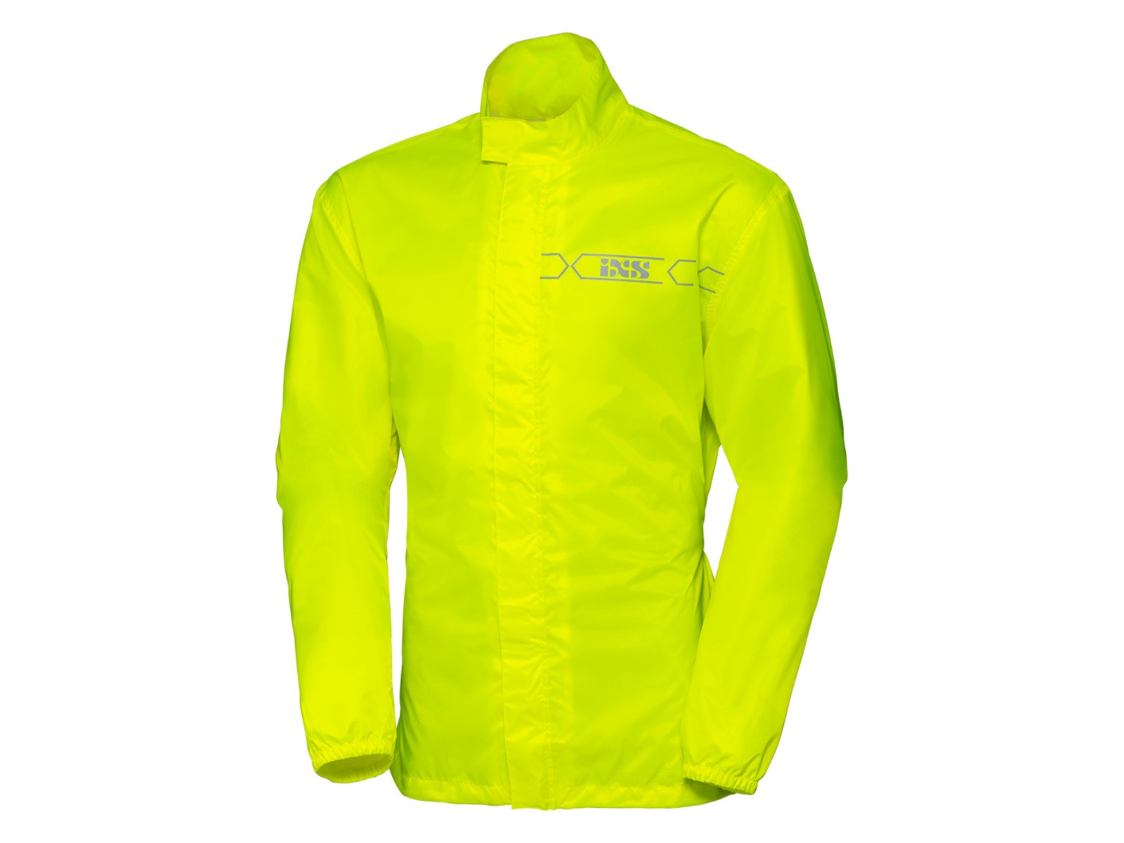 IXS Nimes 3.0 – Giacca Antipioggia Neon Arancione – Taglia XS – Manica Lunga, Scollo Coreano