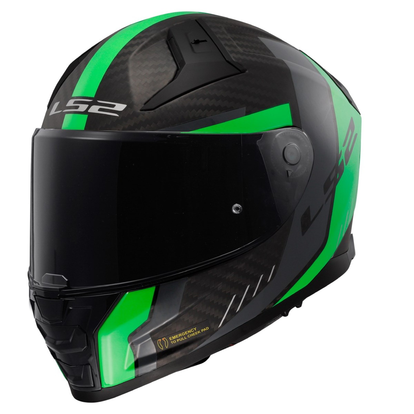 Ls2 Color Box LS2 FF811 Vector II Carbon Grid Full Face Helmet