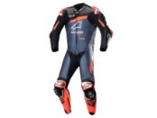 Alpinestars GP Plus V4 Einteiler Lederkombi, schwarz-rot-blau