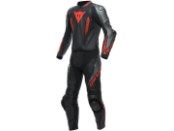Dainese Laguna Seca 5 Lederkombi 2 teiler, schwarz-anthrazit-rot