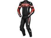 IXS RS-700 Lederkombi 2 teiler, schwarz-weiss-rot