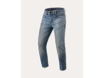 Revit Detroit 3 Motorradjeans, blau, tapered
