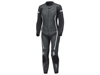 Held Spire 2 Womens Leather Suit 2-Piece black&white