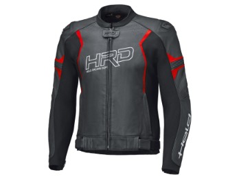Held Street Rocket 4 Top Lederjacke, schwarz-neonrot