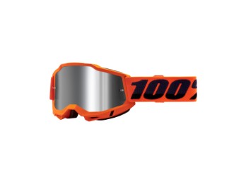 100% Accuri 2 Neon Orange Motocross Brille