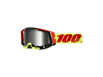 100% Racecraft 2 Goggle Wiz Mirror Silver