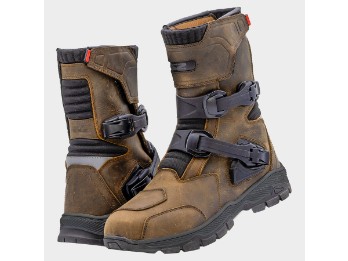 LS2 Adventure Motorradstiefel, braun